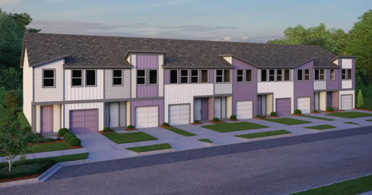 At doorstep of Westside Park, massive townhome project taking shape